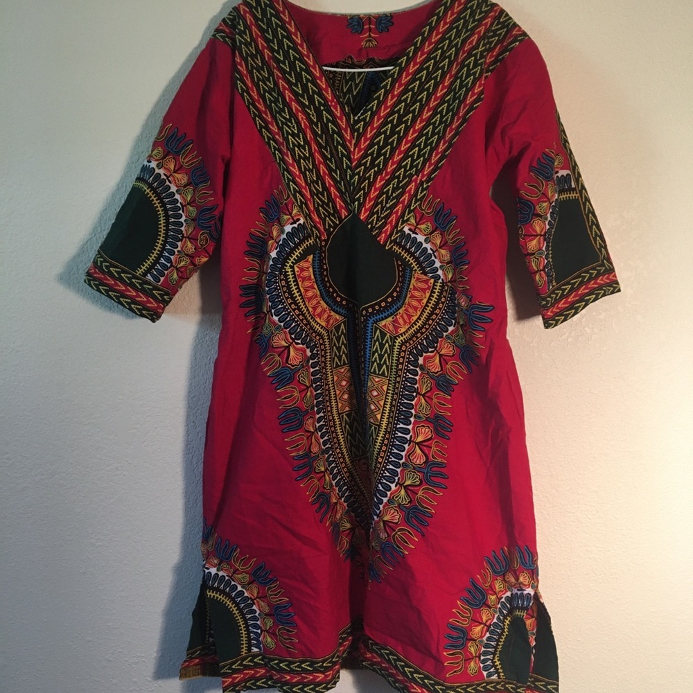 African wrapper Dress